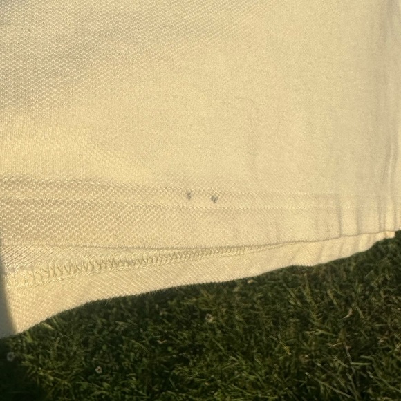 MEDIUM PASTEL YELLOW EDDIE BAUER POLO - Picture 4 of 4